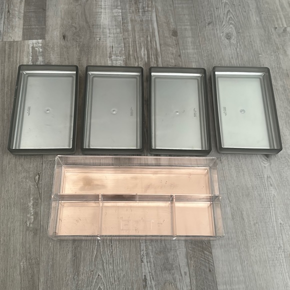 Set of five drawer organizers - Picture 1 of 6